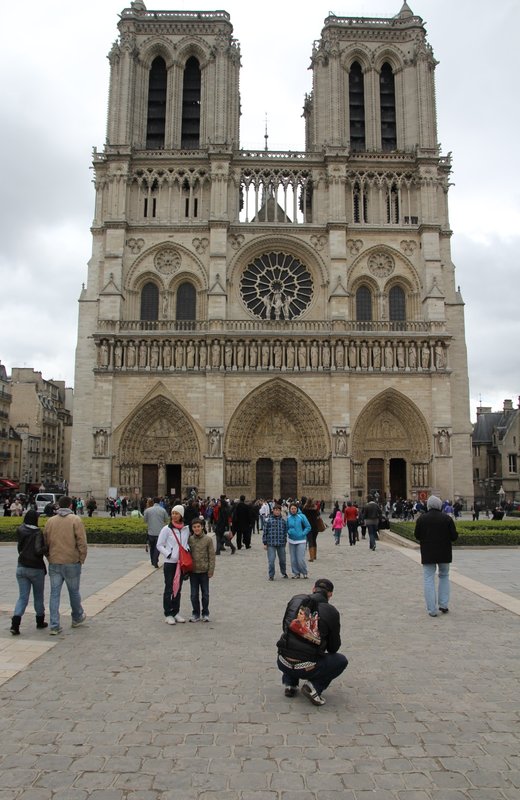 Entrance to the Cathedral of Notre Dame