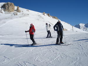 team ski day