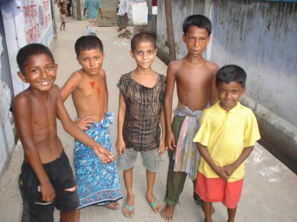 Kids in slum