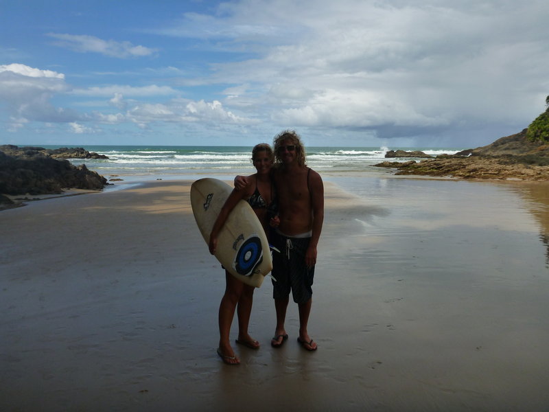 Happy after another surf