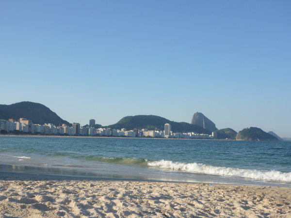 Sugar Loaf from Copacabana Beach