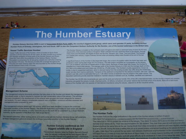 A brief info on Cleethorpes estuary
