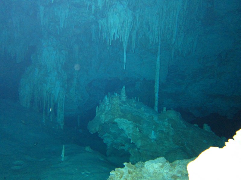 beautiful stalagtites