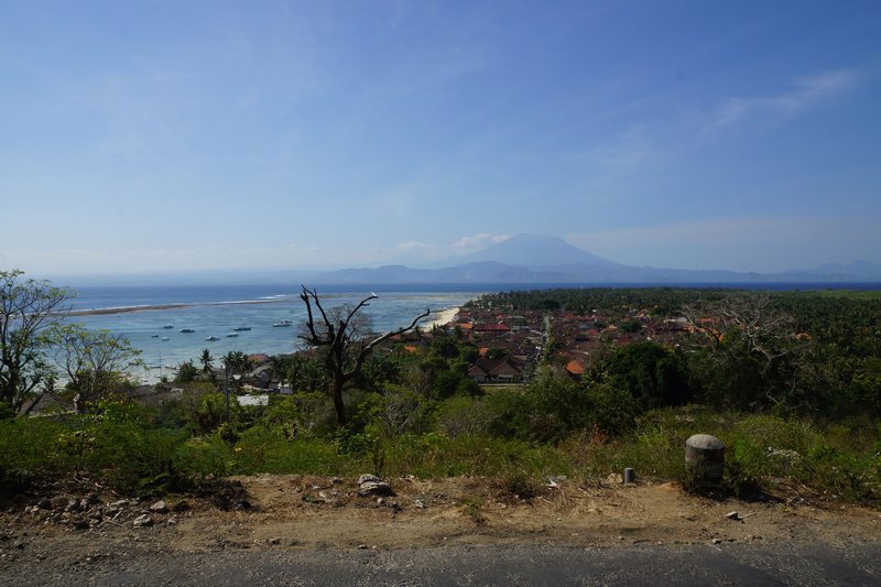 viewpoint over Jungutbatu village