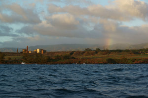 rainbow on the south shore