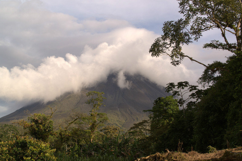 View on Volcan Arenal