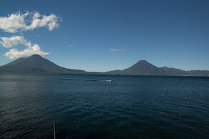 Three Volcanoes around Lago Atitlan