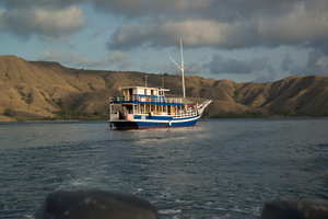 our boat at Gili Lawa Darat
