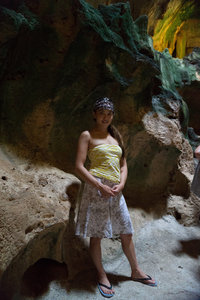 Bonnie in the Hato Caves
