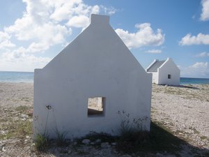 slave huts