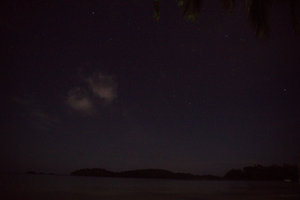 nightsky over Isla Coibita
