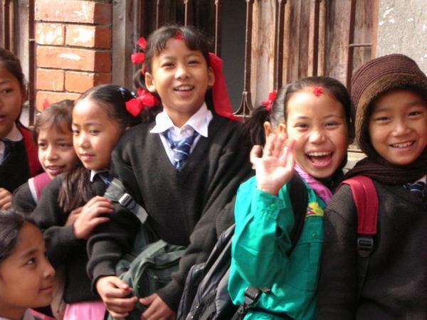 Chicas de Katmandú