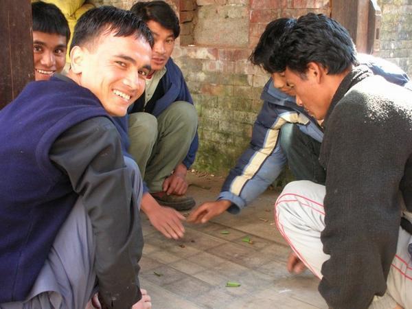 A los nepaleses les encantan los juegos