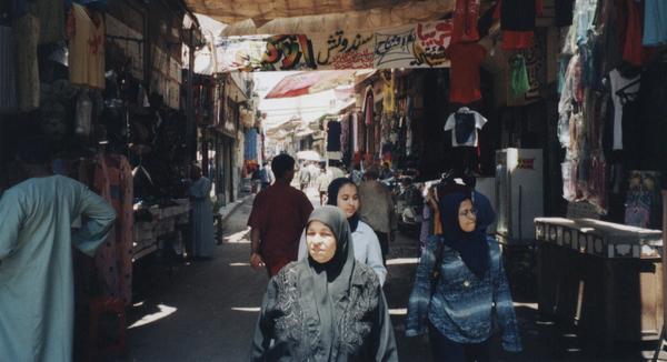 El mercado egipcio de El Cairo