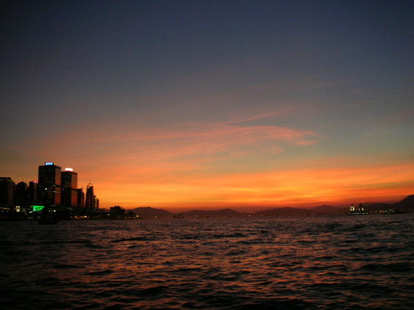 Atardecer en Hong Kong / Hong Kong sunset