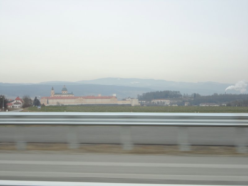 castle on highway