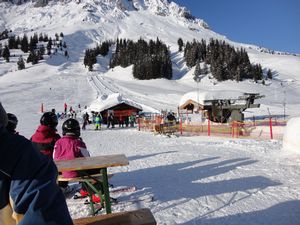 ski bar outside