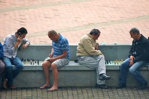 Schachspieler in Pereira