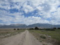 Road Heading North to Almaty, Kazakhstan