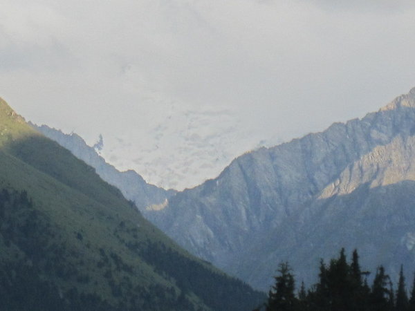 Large Snow Covered Peak