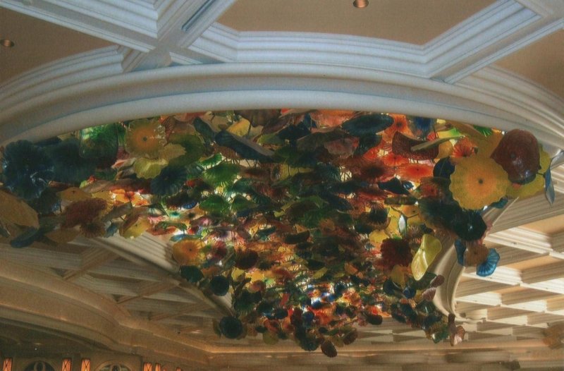 Bellagio Hotel Lobby Ceiling
