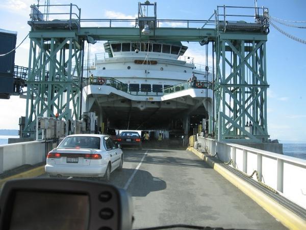 Auto Ferry Across The Sound