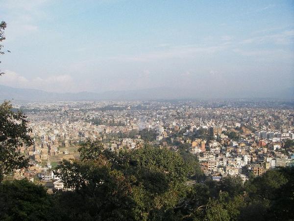 vue de Katmandu