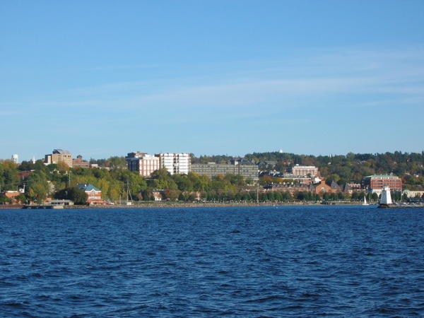 Burlington from a distance