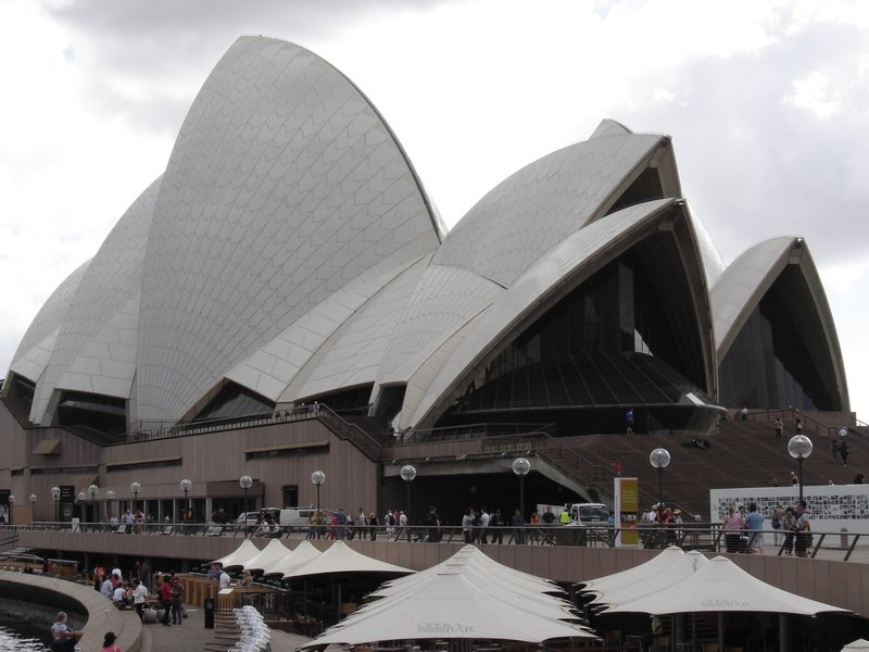 Opera House from the city side 
