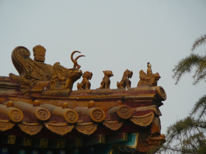 Temple Roof Art