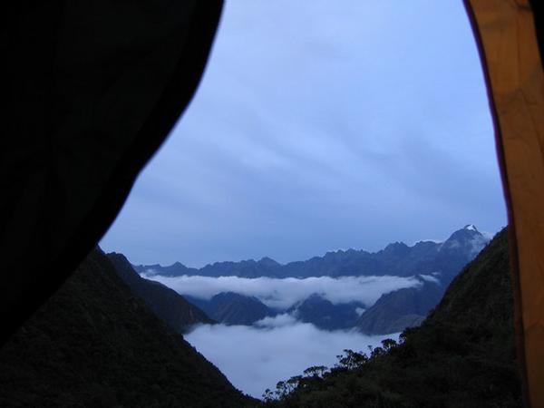 View from tent - Camp 2
