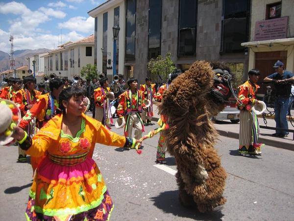 Parades in Cusco
