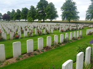 Serre Road Cemetery, The Somme, Northern France