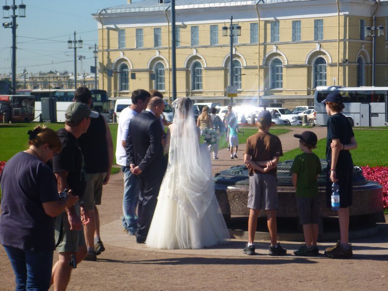 16 Like the '3 Bridesmaids' in St Petersburg?