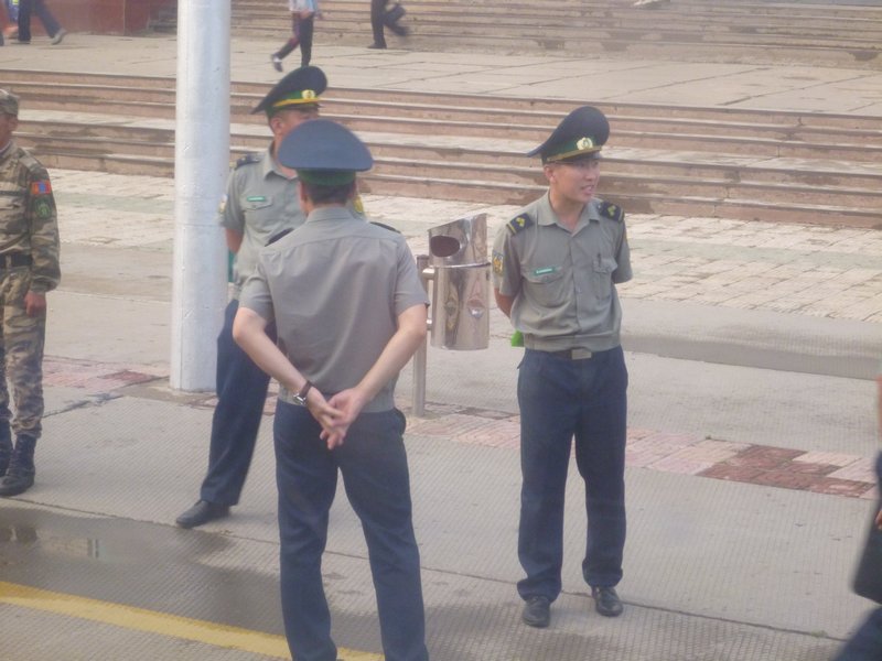 18 First police in Mongolia