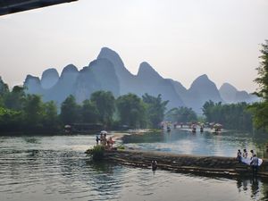 107 The view from our hotel in Yangshuo