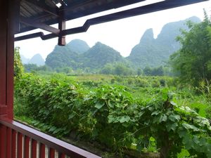102 The View from our hotel room in Yangshuo