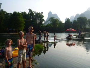 110 Swim time in China