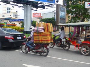 24 Local courier in Phnom Phen