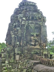 84 Bayon inside Angkor Thom