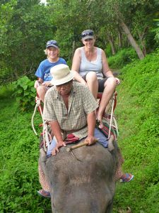 44 Elephant ride in Phuket