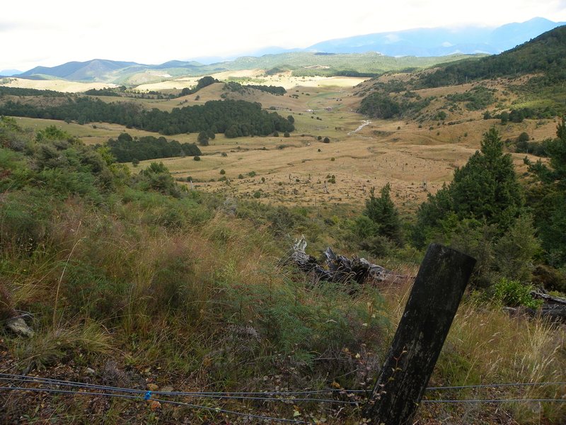 From Abel Tasman looking west to Kahurangi National Park