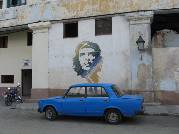 Che and vintage Russian Lada´s