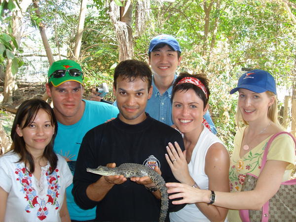 Crew with Gator