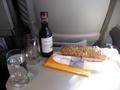 Snack on the flight to Frankfurt