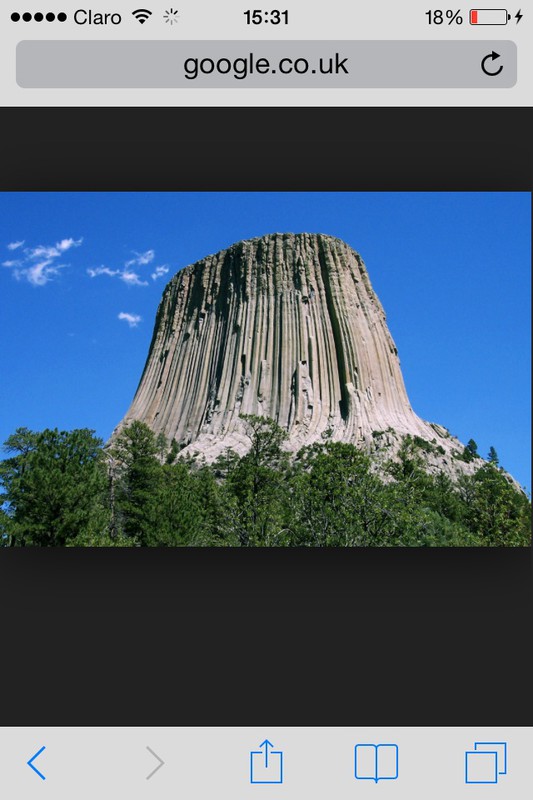 The Devil's Tower,  Wyoming 