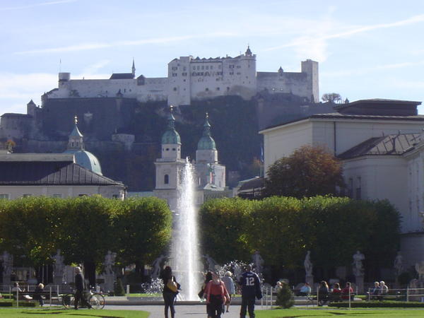 Salzburg from Mirrabelle Gardens