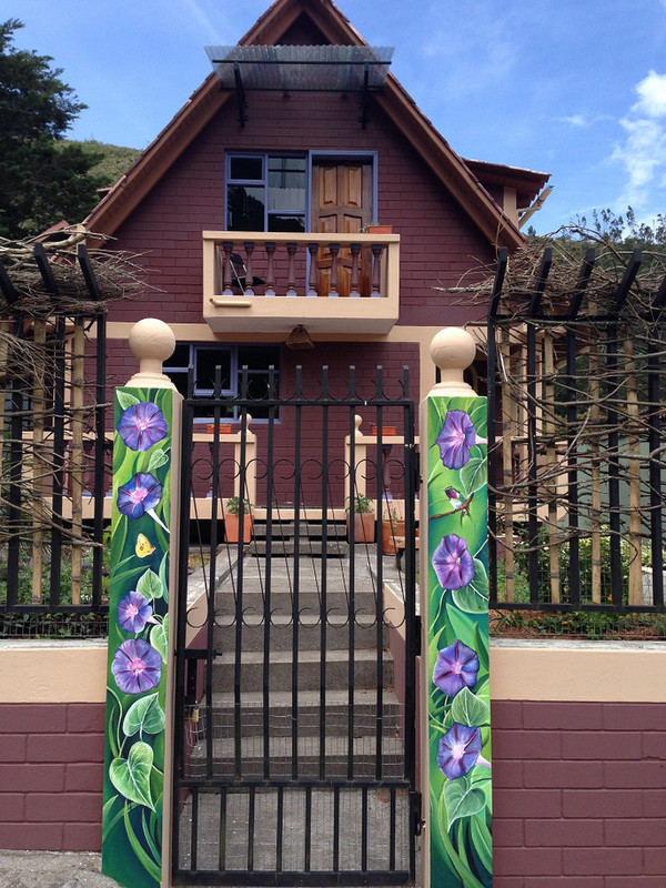 Gatepost Mural Finished