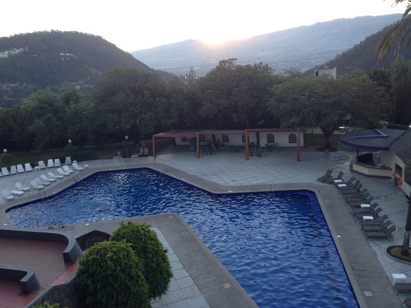 Daybreak from Hotel Quito