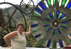 Bottle Wheel Wall Continues